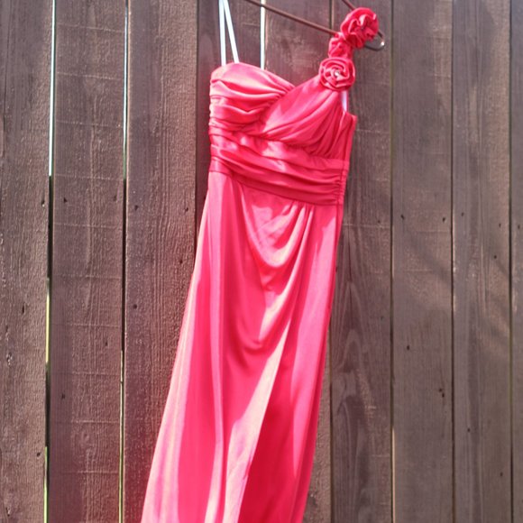 Masquerade | Red | Bodycon Prom Party Dress - Picture 1 of 4